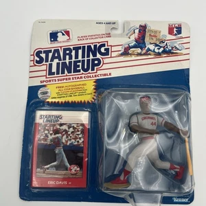Startaufstellung 1988 MLB Baseball Eric Davis Cincinnati Reds SLU Actionfigur - Bild 1 von 12
