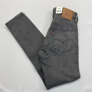 Neu Levis Jeans 512 Herren 30x32 schwarz Fade Flex Stretch Denim Slim Taper Fit - Bild 1 von 16