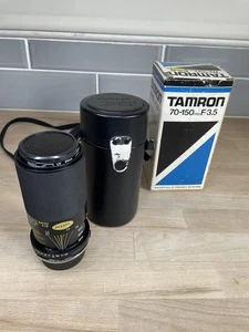 Tamron 70 to 150mm f3.5 Model 20A Lens for Adaptall 2 With Box And Case - Picture 1 of 18
