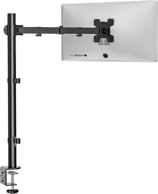 WALI Monitor Arm Mount for Desk, Single Extra Tall 31.5 inch Tall, Black  - Image 1 of 4