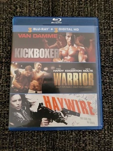 Kickboxer / Warrior / Haywire (Blu-ray, 2011, 3-Disc Set) Van Damme, Tom Hardy - Bild 1 von 6