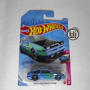 Hot Wheels Toyota AE86 Sprinter Trueno - 1:64 1/64 HW Drift 1/5 Blue Falken,ae86 - Picture 1 of 1