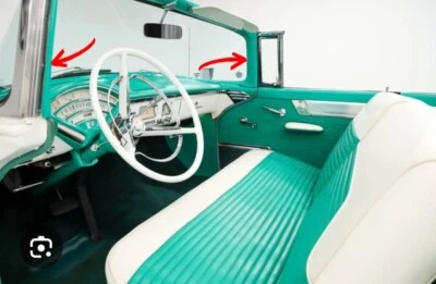 Mercury Monterey Montclair 1956 un pilar moldura moldura OEM par Foto 1 de 4