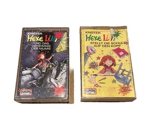 2x Hexe Lilli Lot Folge Schule Mumie EUROPA Knister - Imagen 1 de 3