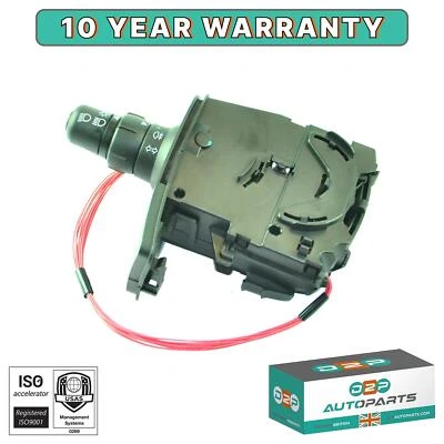 HEADLIGHT SWITCH LIGHT INDICATOR STALK FOR RENAULT CLIO MK3 MODUS KANGOO - Image 1 of 4