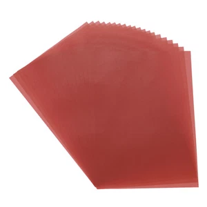 Colored Vellum Paper 50 Sheet Red Transparency 8.5 x 11 - Picture 1 of 7