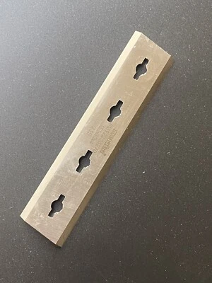 Ⓜ️ Elektra Beckum TH 2500 Häckslermesser THS 3000 , TH 3500 mit Befestigungsschr - Bild 1 von 3