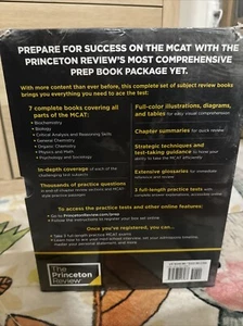 THE PRINCETON REVIEW: MCAT 4th edition Complete Set ( brand new,unopened) - Picture 1 of 3