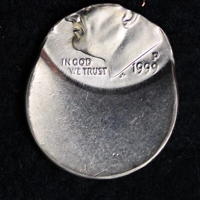 Moneda de diez centavos Roosevelt 1999 descentrada error de funcionamiento gema bu rara B005 Foto 1 de 2