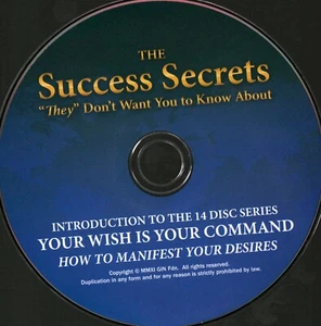 The Success Secrets "They" Don't Want You to Know About (DVD, 2011, Disc Only) - Picture 1 of 2