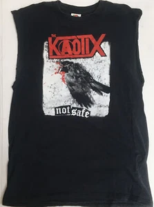 The Kaotix Not Safe Band Tour Grafik T-Shirt Herren Medium schwarz ärmellos - Bild 1 von 9