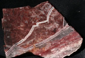 A508 ~ 2,7 Unzen Platte Jaspis/Achat ~ Mexiko - Bild 1 von 10