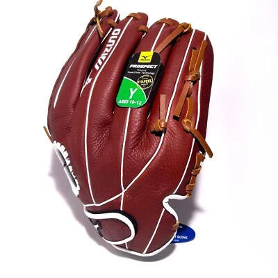 ¡NUEVO! "Guante de softbol lanzamiento rápido Mizuno Prospect 12,5"" nuevo con etiquetas lanzamiento a la izquierda GPSL 125" Foto 1 de 3