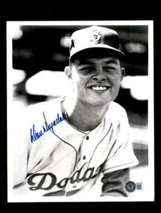 Don Drysdale Beckett Coa Signed 8x10 Photo Autograph - Picture 1 of 2
