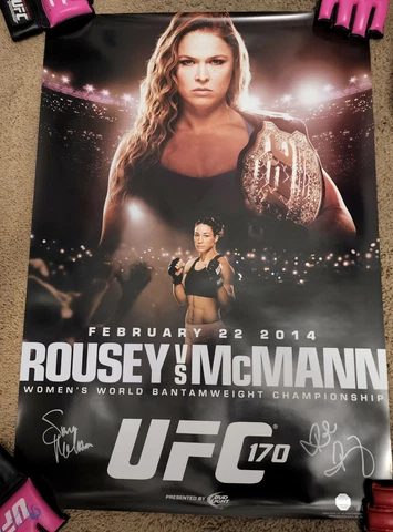 UFC 170: Rousey vs. McMann Limited Edition UFC Cover