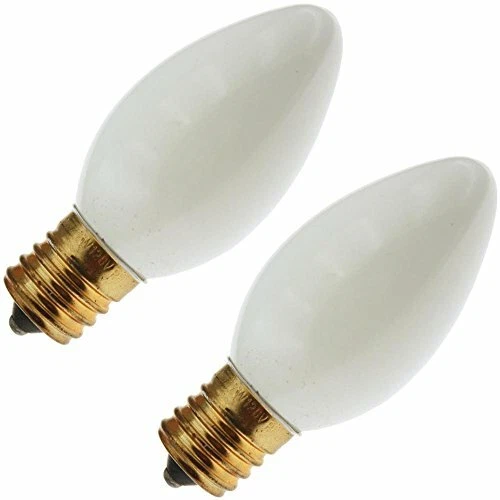 Philips 7C9/W 120V, White, 7 Watt, C9, Intermediate Screw (E17) Base Christma... - Image 1 of 2