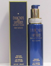 Diamonds And Sapphires by Elizabeth Taylor For Women 6.8 oz Perfumed Body Lotion