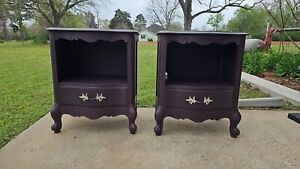 Vintage  French Provincial Nightstands Sold As A Set