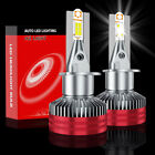 H1 LED Headlight Bulbs HZ High Low Beam Super Bright  6700K 30000Lumens 100w x2 Acura RL