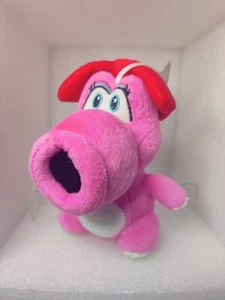 Super Mario Birdo VERY RARE Window Cling Pink Plush Stuffed Animal Toy Vintage - Picture 1 of 2