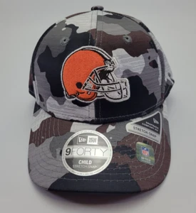 NEW ERA CLEVELAND BROWNS CHILD STRETCH SNAP ADJUSTABLE HAT CAMO W/ LOGO - Bild 1 von 7