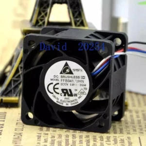 Delta 4CM/cm violencia/ventilador de refrigeración por aire grande 4028 12V 0.81A FFB0412UHN - Imagen 1 de 5