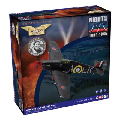 1:72 Corgi Hawker Hurricane Mk.I, RAF No.87 Squadron,1941 Fighter Diecast Model - Image 1 of 4