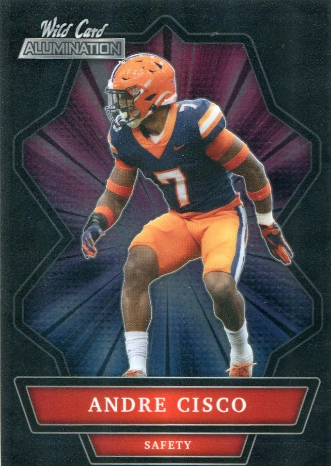 2021 Wild Card Alumination Black Andre Cisco Rookie - Image 1 of 1