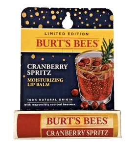 Bálsamo labial hidratante Burt’s Bees edición limitada Cranberry Spritz 0,15 oz - Imagen 1 de 3