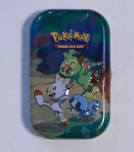 Grookey Scorbunny Sobble EMPTY Pokemon Mini Tin - Picture 1 of 2