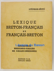 Lexique breton-français et français-breton Geriadurig brezoneg-galleg Sèité 1956 - Imagen 1 de 4