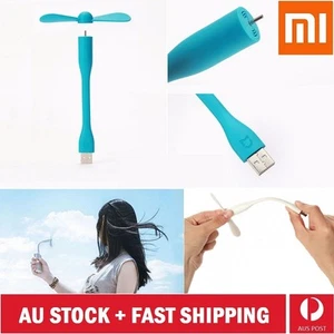 Original Xiaomi USB Mini Fan Flexible Portable For Laptop PC Powerbank  AU STOCK - Picture 1 of 9