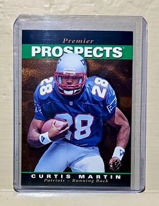 1995 Curtis Martin Upper Deck Premier Prospects #18 NFL Sammelkarte Patriots - Bild 1 von 2