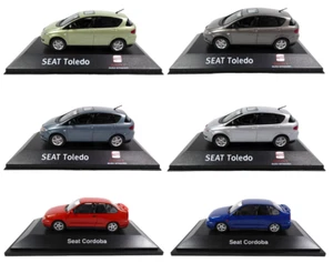 Set of 6 Seat Ibiza Cordoba Toledo Altea 1:43 - Diecast Model Car SEL26 - Picture 1 of 5