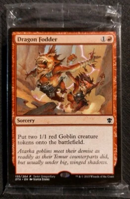 Dragon Fodder * Dragons of Tarkir * Sealed Pack of 30 Promo * MTG * Near Mint - Image 1 of 3