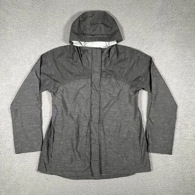 Chaqueta Prana Mujer XS Gris Con Capucha Invierno Marítimo Informal Preppy Bolsillos Logo Foto 1 de 4