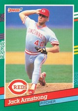 1991 Donruss #571 Jack Armstrong Cincinnati Reds