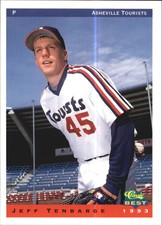 1993 Asheville Tourists Classic/Best #20 Jeff Tenbarge