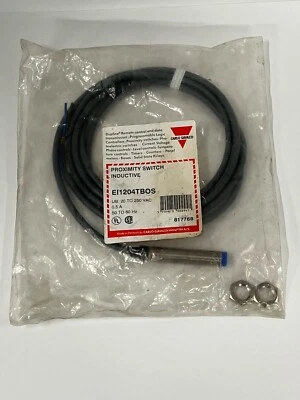 CARLO GAVAZZI EI1204TBOS INDUCTIVE PROXIMITY SWITCH 20 to 250VAC 0.5A NEW - Image 1 of 3