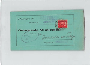 14483 LUOGOTENENZA COMUNE DI PALVARETO X TORRICELLA DEL PIZZO - PLICO RISPEDITO - Picture 1 of 2