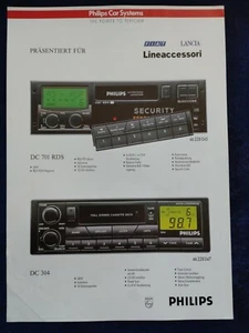 Philips Cars System Prospekt 01.1994 Fiat, Lancia - Picture 1 of 2