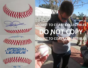 Joe Panik Miami Marlins San Francisco Giants signed autographed baseball proof - Picture 1 of 3
