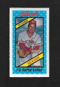 Tom Seaver 1980 Kelloggs 3-D Superstars Karte #49
