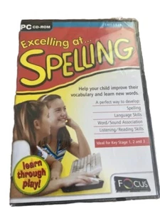 Excelling At... Spelling - PC - Brand New Sealed - Educational Game - Picture 1 of 3