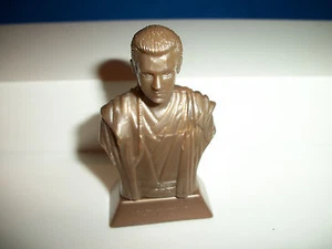 OBI-WAN KENOBI BUST STAR WARS GOLD Kunststoff STATUE Euro Getreide Premium KELLOGGS - Bild 1 von 10