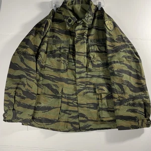 Abrigo militar camuflado clima frío chaqueta de campo para hombre talla grande caza regular - Imagen 1 de 9