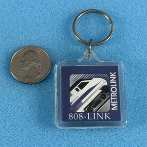 Schlüsselanhänger Schlüsselring Las Angeles Metrolink 808-Link öffentliche Verkehrsmittel Zug #58472 - Bild 1 von 2