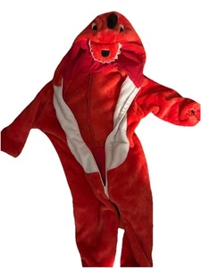 Plush Dinosaur Halloween Costume Jumpsuit for Toddlers 2T-4T - Picture 1 of 2