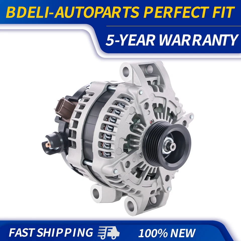 Alternador nuevo para Ford F-250 Super Duty 2013-2022 F-350 Super Duty V8 6,2 L 200A Foto 1 de 4