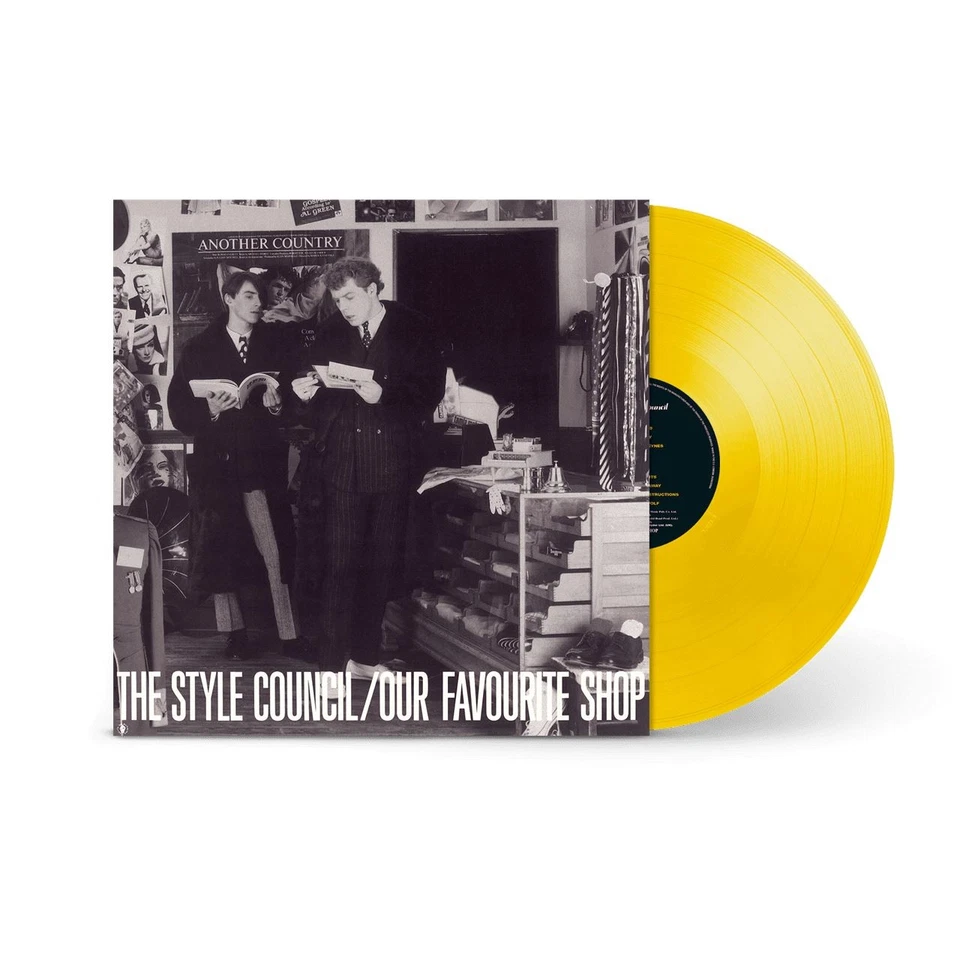 The Style Council - Our Favourite Shop Limited Sun Yellow Vinyl LP Reissue (New) - Image 1 of 1